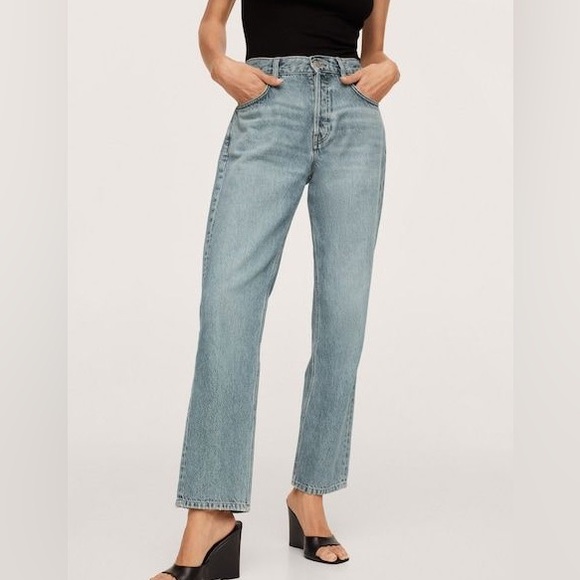 PERNILLE X MANGO straight leg jeans - Picture 1 of 4